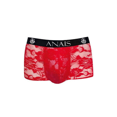 Boxer Uomo Anais Brave con Pizzo Rosso e Stampa Floreale